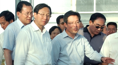 農(nóng)業(yè)農(nóng)村部黨組書(shū)記、部長(zhǎng)韓長(zhǎng)賦視察我公司